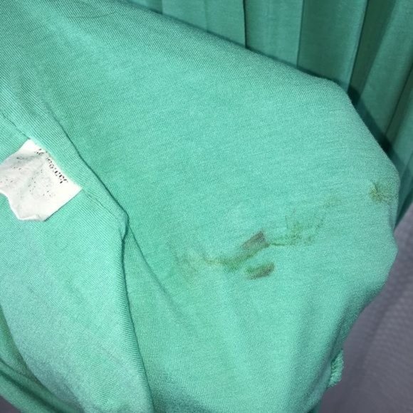 James & Joy Cold Shoulder Tunic/Dress Medium Mint Green - Picture 6 of 6